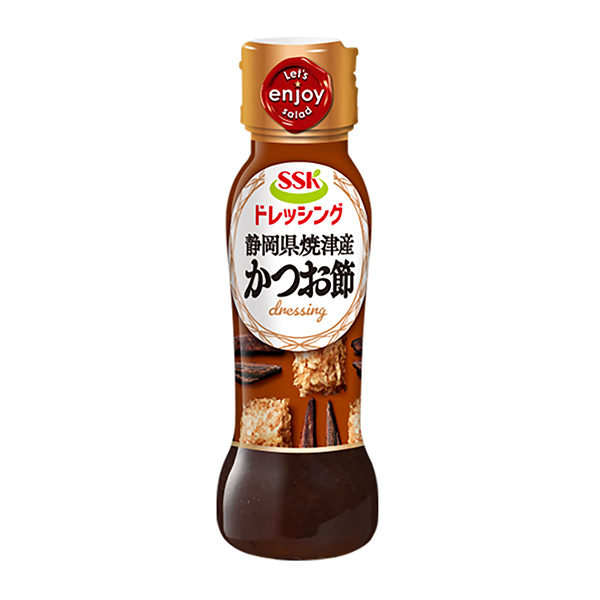 包裝設(shè)計(jì)欣賞SSK靜岡縣燒津產(chǎn)的鰹魚調(diào)味汁(埃斯凱福) (圖1)