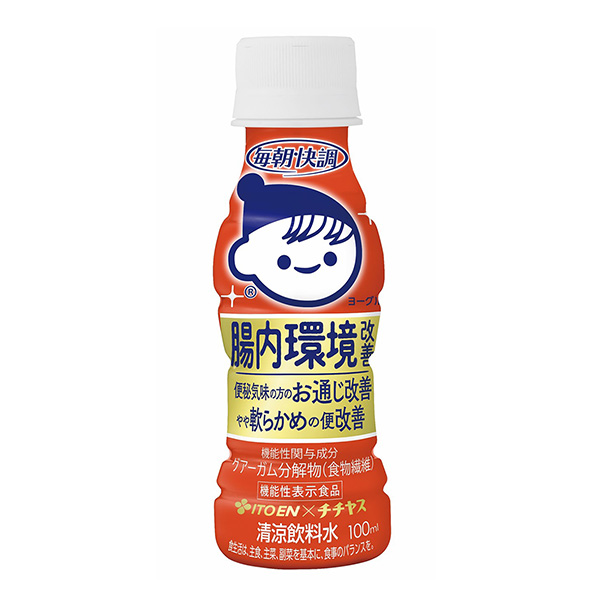 包裝設(shè)計(jì)欣賞每天早上都很順利，腸內(nèi)環(huán)境改善＜酸奶風(fēng)味＞ (伊藤園) (圖1)